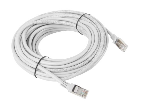 Picture of Lanberg PCF5-10CC-1000-S networking cable Grey 10 m Cat5e F/UTP (FTP)