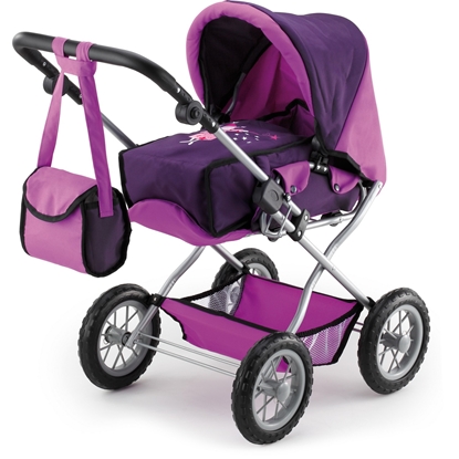 Attēls no Bayer Bayer Design combi doll stroller Grande (purple / pink)