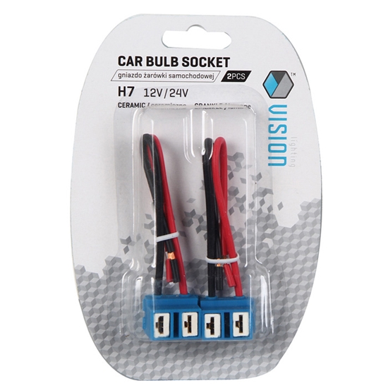 Picture of Ligzda keramiskā B2-13 H7 spuldzei 90grādu