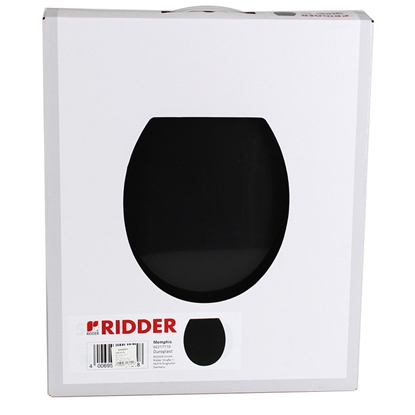 Picture of Tualetes poda vāks Memphis, melns, SC