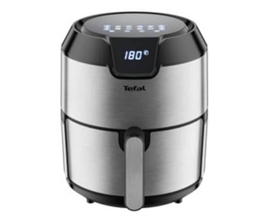 Picture of Tefal Easy Fry EY401D fryer Single 4.2 L Stand-alone 1500 W Hot air fryer Black, Stainless steel