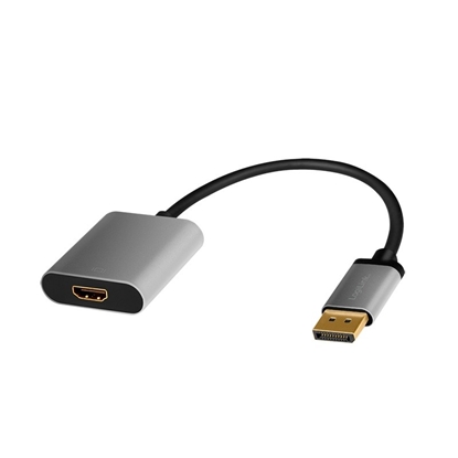 Picture of Adapter DP do HDMI 4K 60Hz aluminiowy 0.15m 