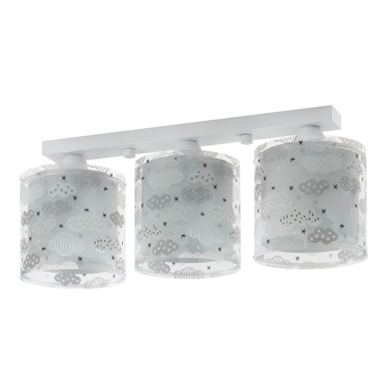 Picture of Gr.l.-CLOUDS 3x60W E27 pelēka