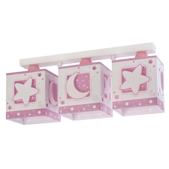 Picture of Gr.l.-MOONLIGHT 3x60W E27 rozā