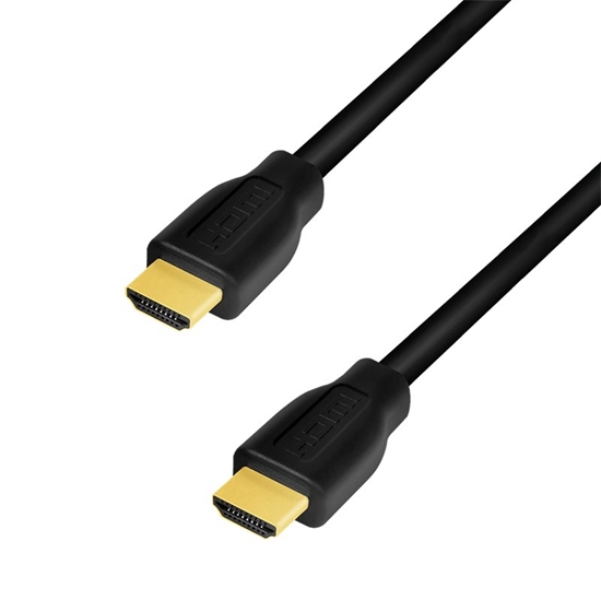 Picture of Logilink HDMI-Kabel A/M zu A/M, 4K/60 Hz, CCS, schwarz, 3,0m