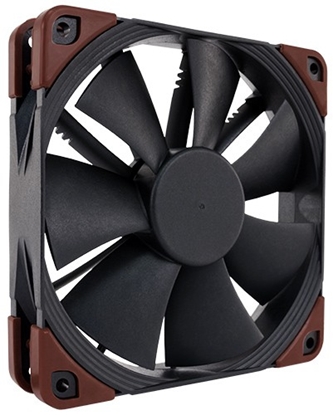 Attēls no Noctua NF-F12 industrialPPC-3000 PWM Computer case Fan 12 cm Black, Brown