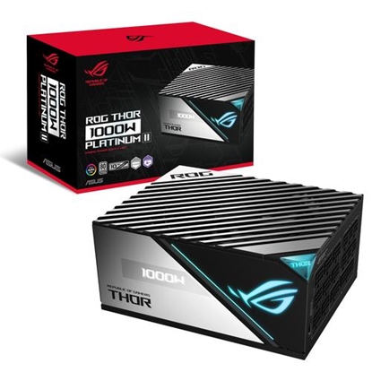 Picture of ASUS ROG-THOR-1000P2-GAMING power supply unit 1000 W 24-pin ATX ATX Black, Silver