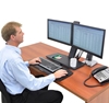 Picture of ERGOTRON WorkFit-A II Dual 5inch Lift Al