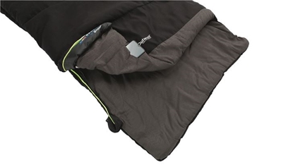 Изображение Outwell Celebration Lux Sleeping Bag 225 x 80 cm  2 way open - auto lock, L-shape