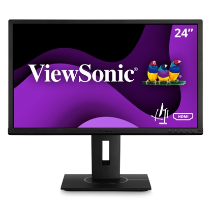 Изображение Viewsonic VG Series VG2440 computer monitor 61 cm (24") 1920 x 1080 pixels Full HD LED Black