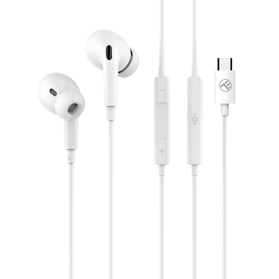 Picture of Tellur Attune in-ear headphones Type-C white