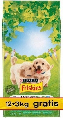 Attēls no PURINA Friskies Junior - dry dog food - 12 + 3 kg