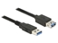 Attēls no Delock Extension cable USB 3.0 Type-A male > USB 3.0 Type-A female 2.0 m black