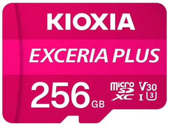 Picture of Karta Kioxia Exceria Plus MicroSDXC 256 GB Class 10 UHS-I/U3 A1 V30 (LMPL1M256GG2)