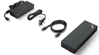 Attēls no Lenovo ThinkPad Universal Thunderbolt 4 Smart Dock Wired Black