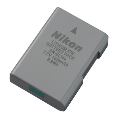 Attēls no Nikon EN-EL14a Lithium Ion Battery Pack