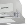 Picture of Gorenje | Hood | TH62E4X | Telescopic | Energy efficiency class C | Width 60 cm | 450 m³/h | Mechanical control | LED | Stainless steel