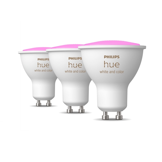Picture of Philips Hue White and colour ambience GU10 – smart spotlight – (3-pack)