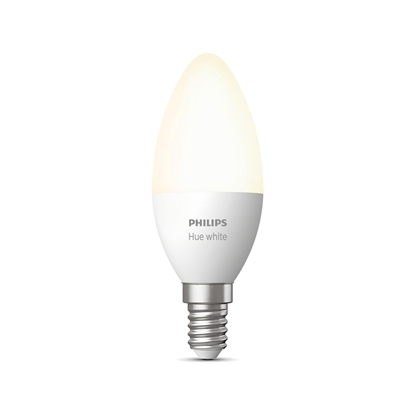 Attēls no Philips Hue White Candle - E14 smart bulb