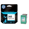 Изображение HP 343 3-Color Ink Cartridge, 260 pages, for HP Photosmart 325, 375, Officejet 6210, DeskJet 5740,5740xi