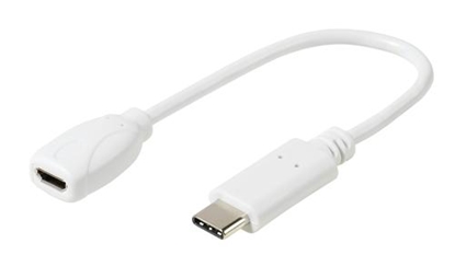 Attēls no Vivanco adapter USB-C - microUSB (37558)