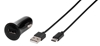 Изображение Vivanco car charger USB-C 3A 1m, black (38669)