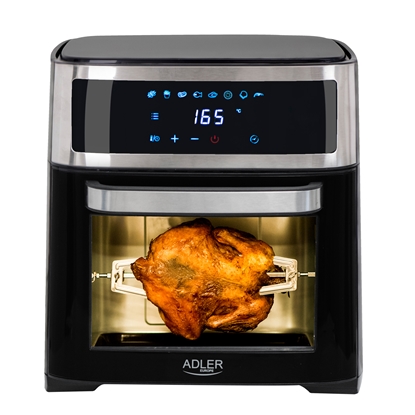 Picture of Adler Airfryer Oven AD 6309 Power 1700 W, Capacity 13 L, Stainless steel/Black