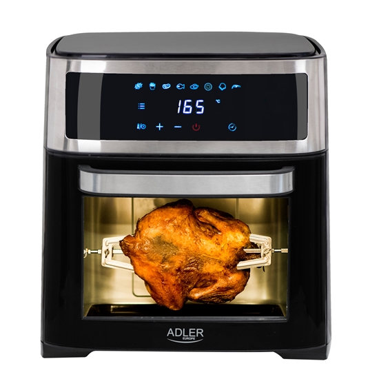 Picture of Adler | AD 6309 | Airfryer Oven | Power 1700 W | Capacity 13 L | Stainless steel/Black