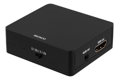 Изображение Adapter AV Deltaco Adapteris DELTACO HDMI to HDMI + SPDIF /