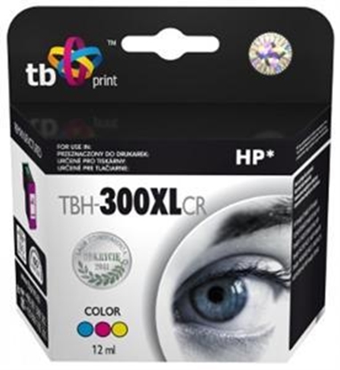 Picture of Ink for HP DJ F2420 Color remanufactured TBH-300XLCR