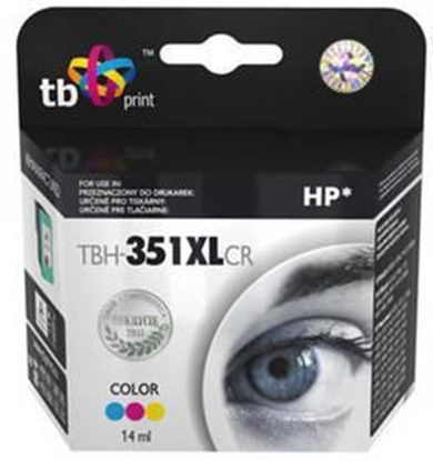 Picture of Ink HP DJ D4260 Color remanufactured TBH-351XLCR