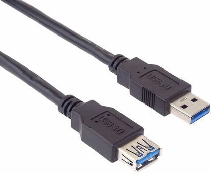Picture of Kabel USB PremiumCord USB-A - USB-A 3 m Czarny (ku3paa3bk)