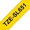 Picture of Brother TZe-SL651 printer ribbon Black