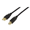 Изображение Kabel aktywny USB 2.0 AM/BM 10m czarny 
