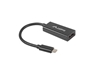 Изображение Adapter USB CM - Displayport F 15cm czarny 