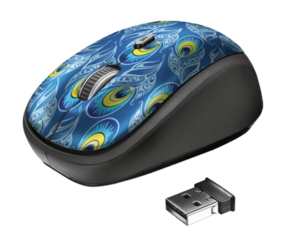 Изображение Trust Yvi mouse Ambidextrous RF Wireless Optical 1600 DPI