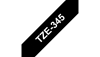 Изображение Brother labelling tape TZE-345 black/white 18 mm