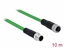 Picture of Delock Network cable M12 4 pin D-coded male to female TPU 10 m