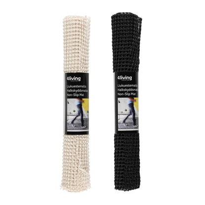 Attēls no Galda paliktnis 4Living neslīdošais 45x124cm melns, balts