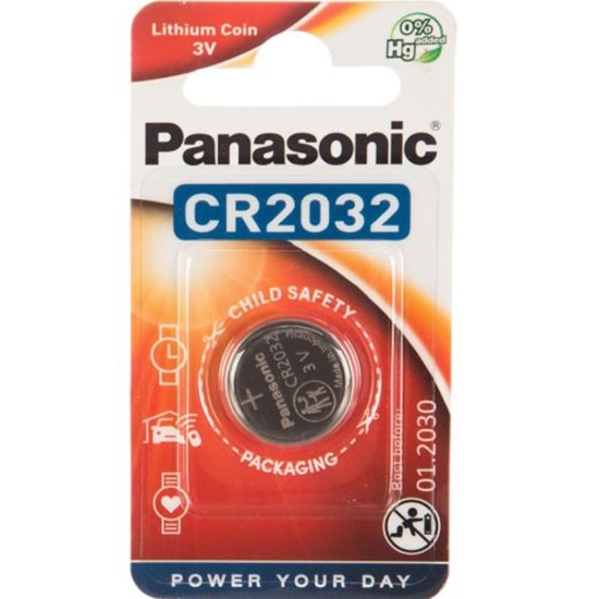 Picture of Panasonic CR2032-1BB Blister Pack 1pcs.