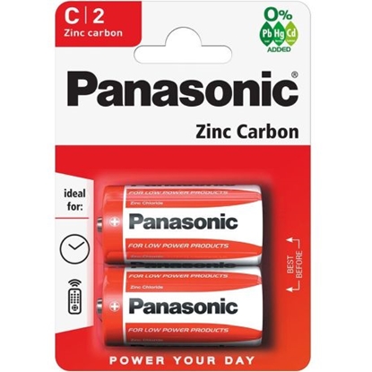 Picture of Panasonic R14-2BB (C) Blister Pack 2pcs