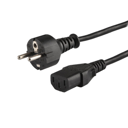 Изображение Savio CL-138 power cable Black 1.2 m