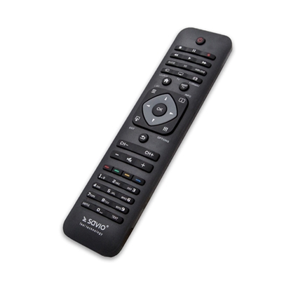 Attēls no SAVIO Universal remote controller/replacement for PHILIPS TV RC-10 IR Wireless