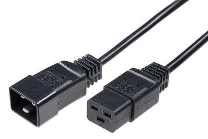 Изображение Kabel zasilający MicroConnect Power Cord C19 - C20 16A 1m (PE141510)