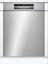 Attēls no Bosch Serie 6 SMU6ZCS00S dishwasher Semi built-in 14 place settings C