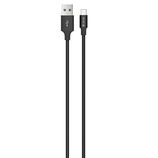 Picture of Devia Pheez Series Cable for Type-C (5V 2.4A,1M) black