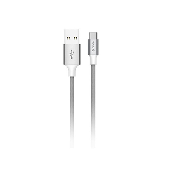 Picture of Devia Pheez Series Cable Set for type-c 3 Pack (25CM,1M,2M) gray