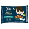Picture of FELIX Tasty Shreds with salmon and tuna - 4x 80g