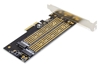 Изображение Karta rozszerzeń (Kontroler) M.2 NGFF/NVMe SSD PCIe 3.0 x4 SATA 110, 80, 60, 42, 30mm