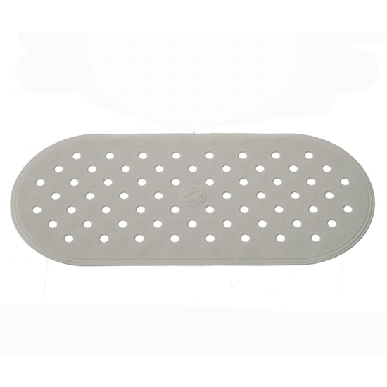 Изображение Paklājs vannai Action 36x80cm, pelēks